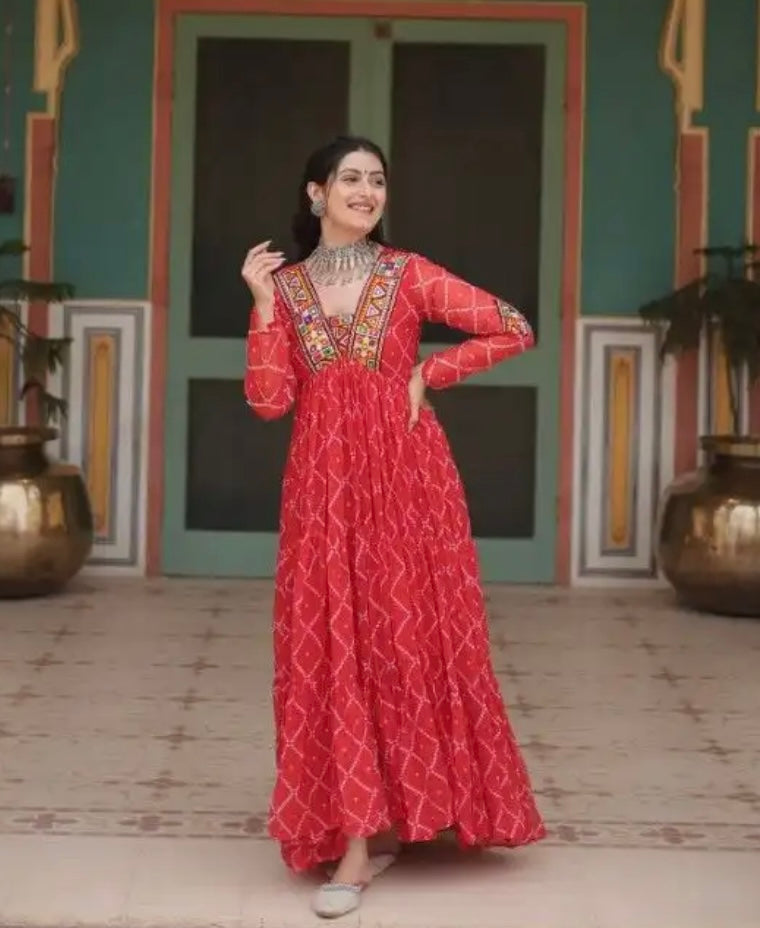 Boho Glam Gown - 1
