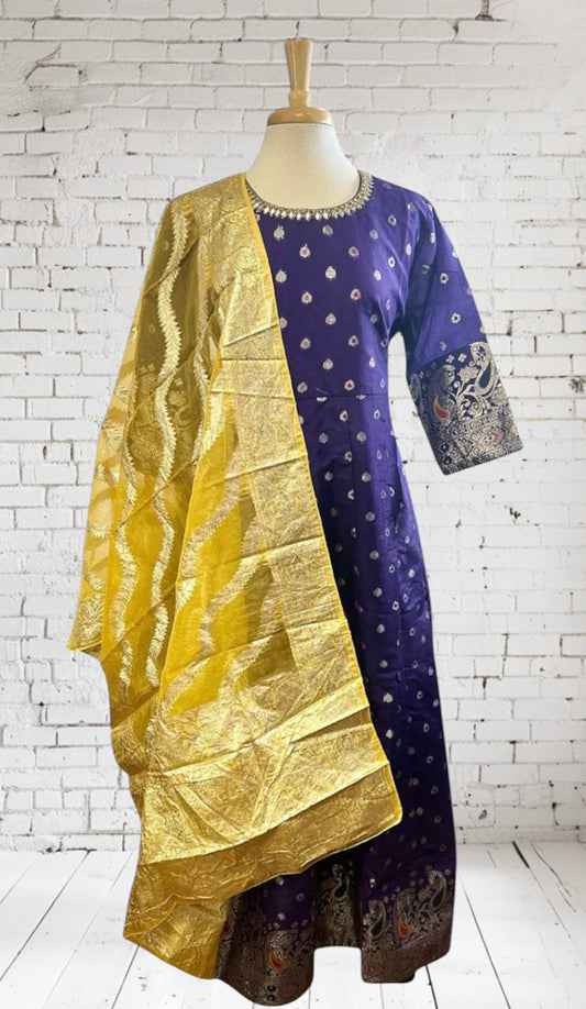 Bea Gown with Dupatta
