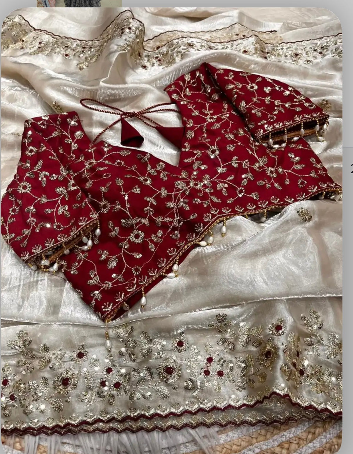 Zarina - Space Silk Saree