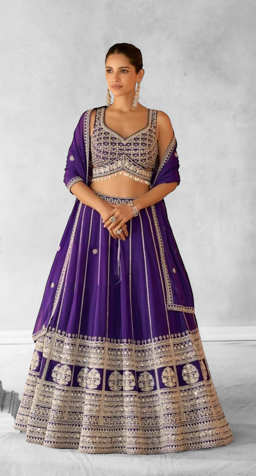 Mulberry Lehenga