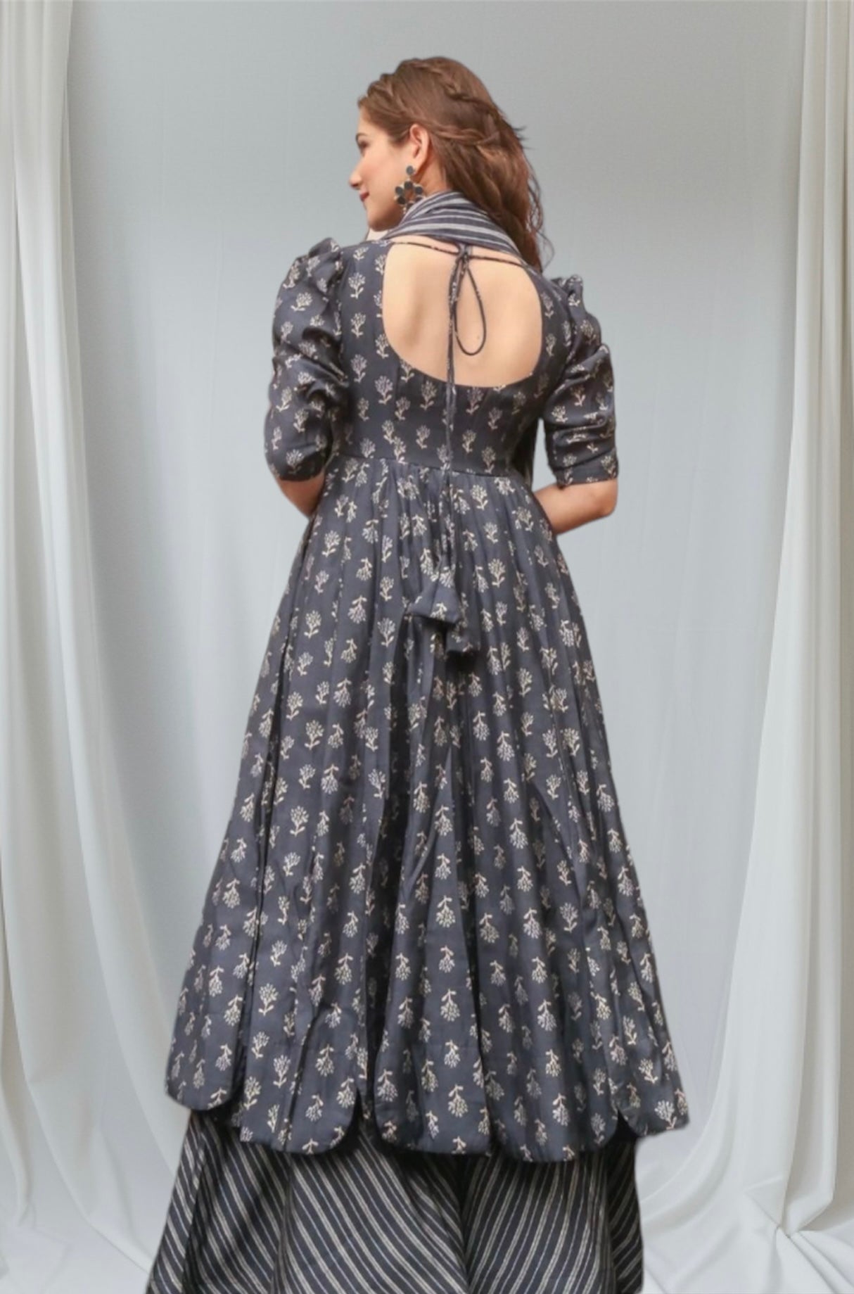 Muslin Palazzo Set - 3piece