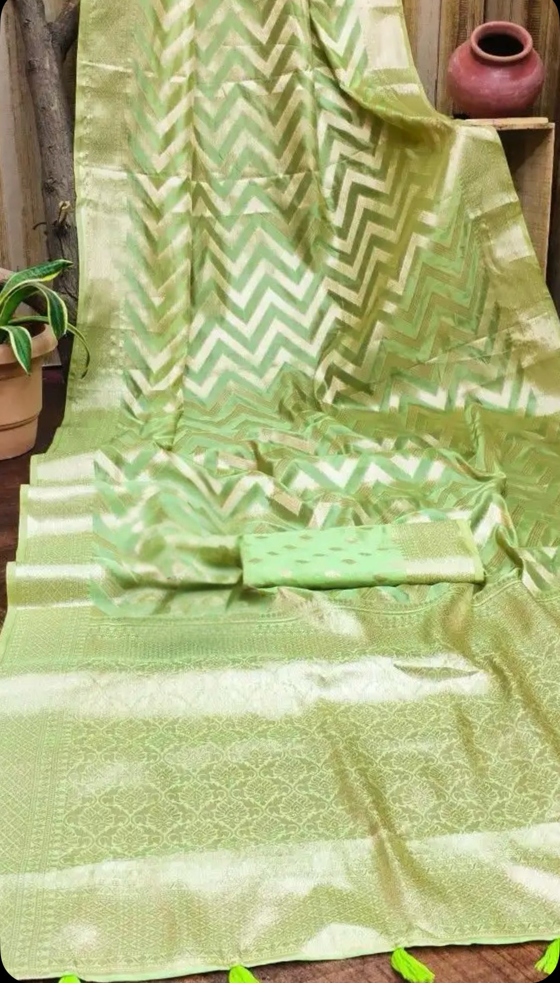 Taruni Banarasi Silk Organza Saree