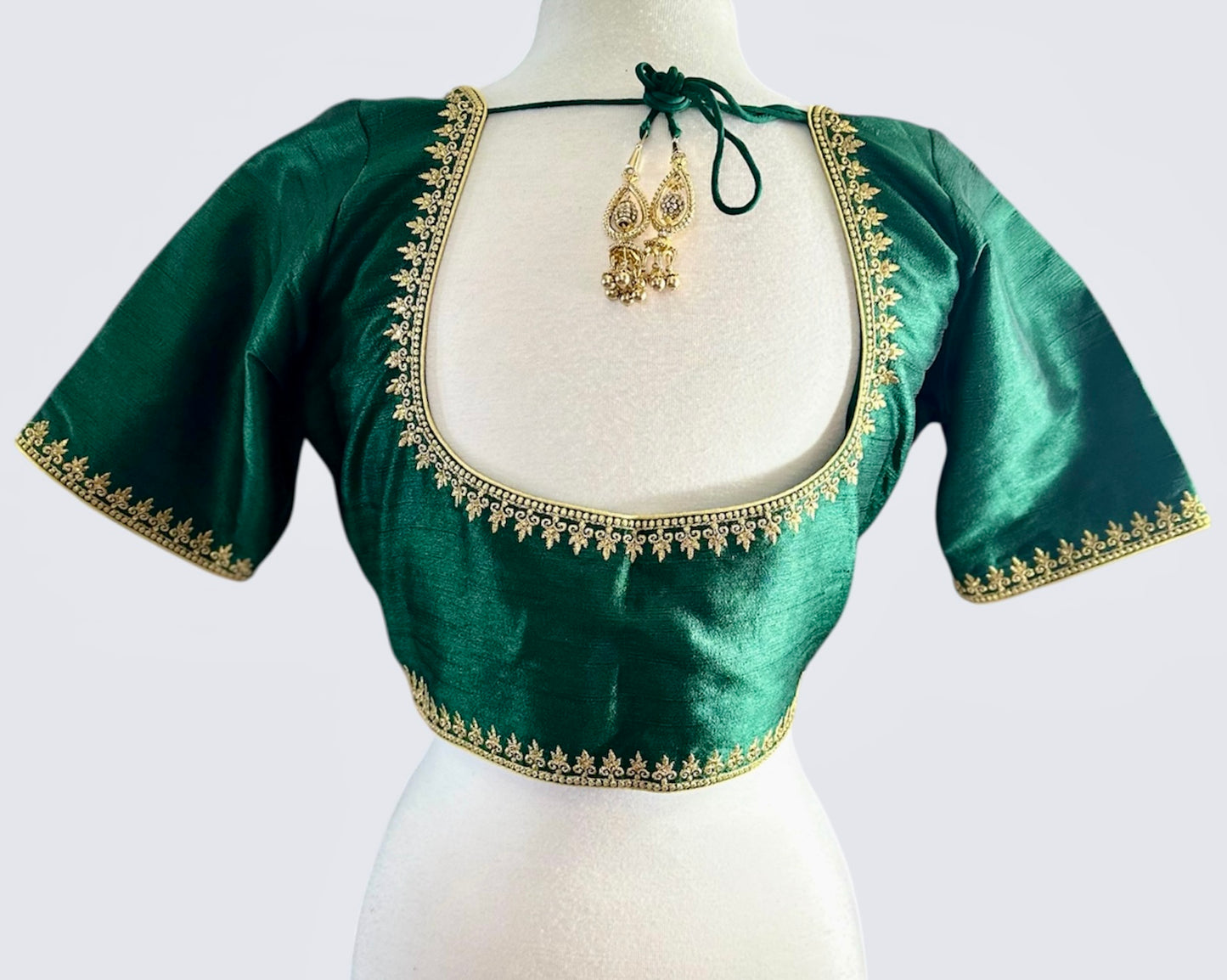 Mulbury Silk Saree Blouse