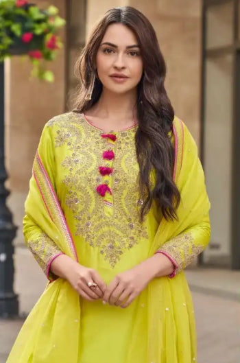 Midori Sharara Suit