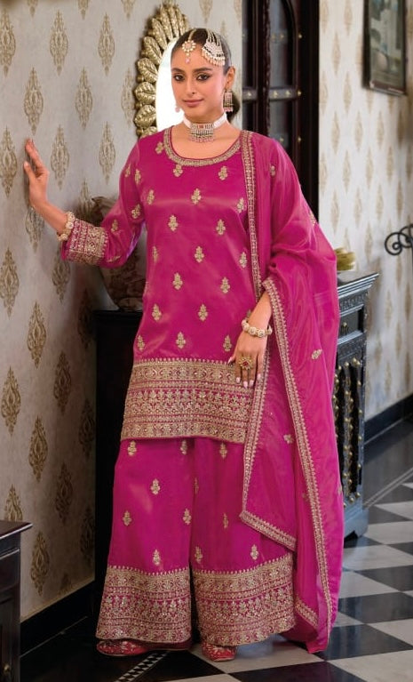 Neelam Shimmer Tissue Suit