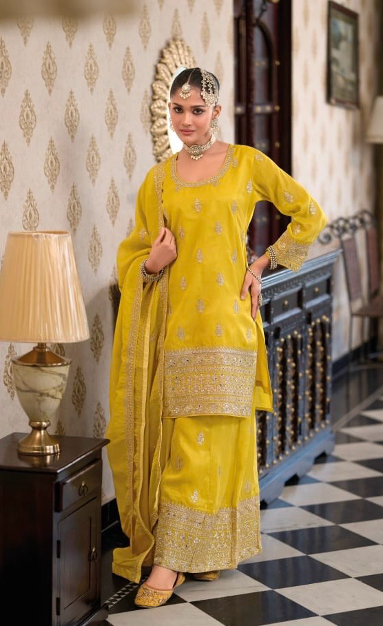 Neelam Shimmer Tissue Suit