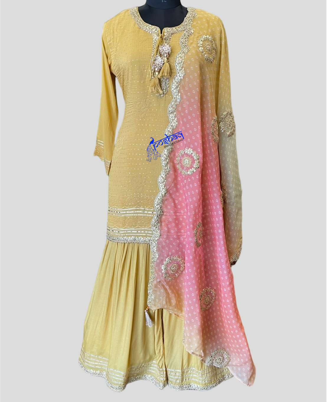Lantana Gharara Set
