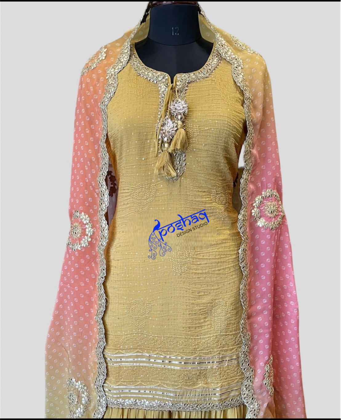 Lantana Gharara Set