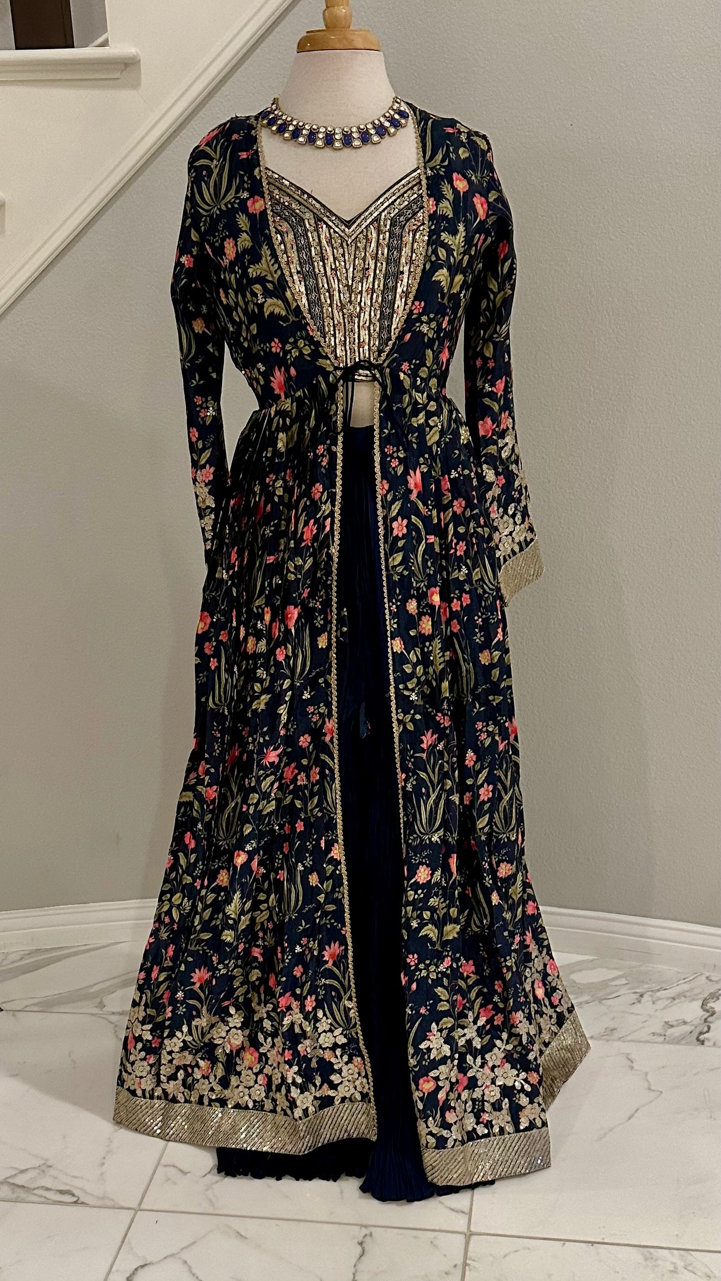 Kanika Palazzo Set with Shrug