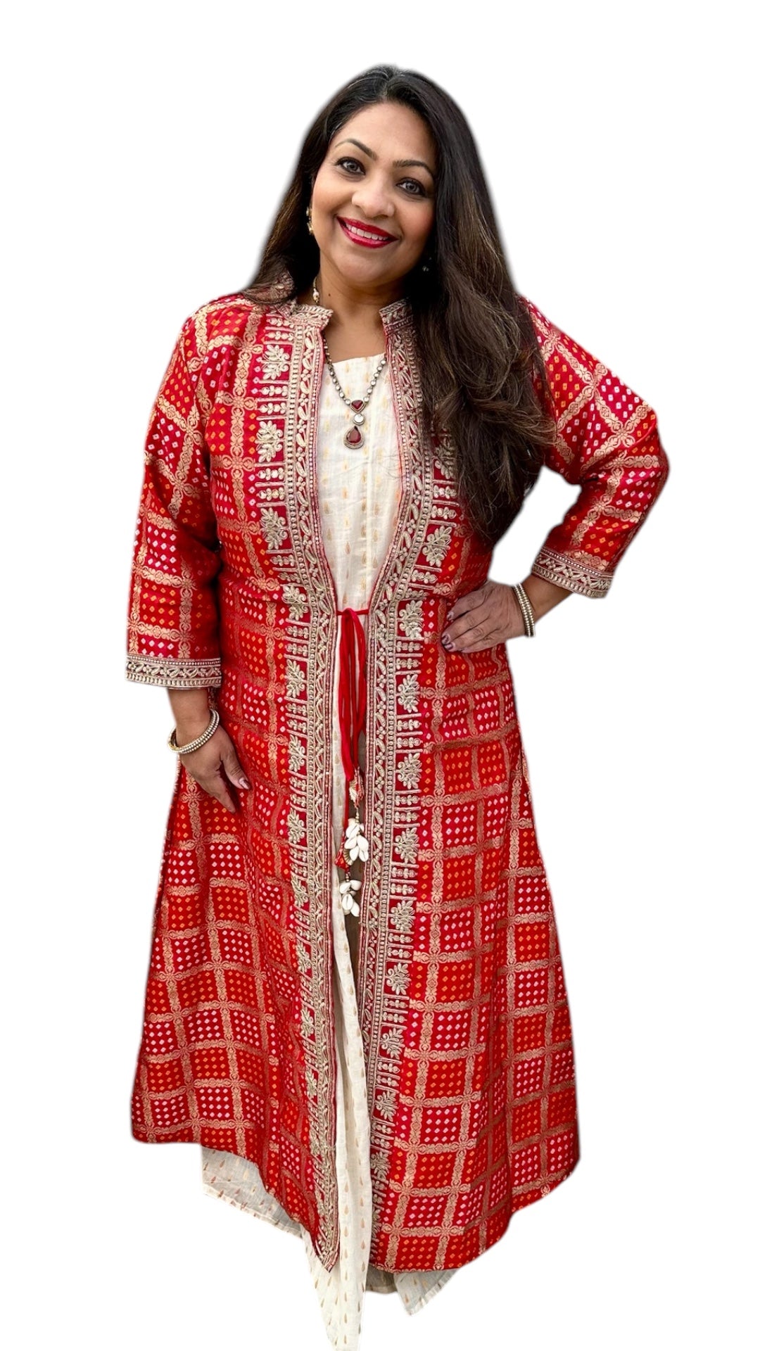 Sanvi Dress with Shrug