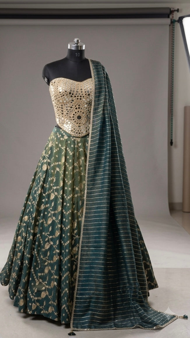 Meher Corset Lehenga