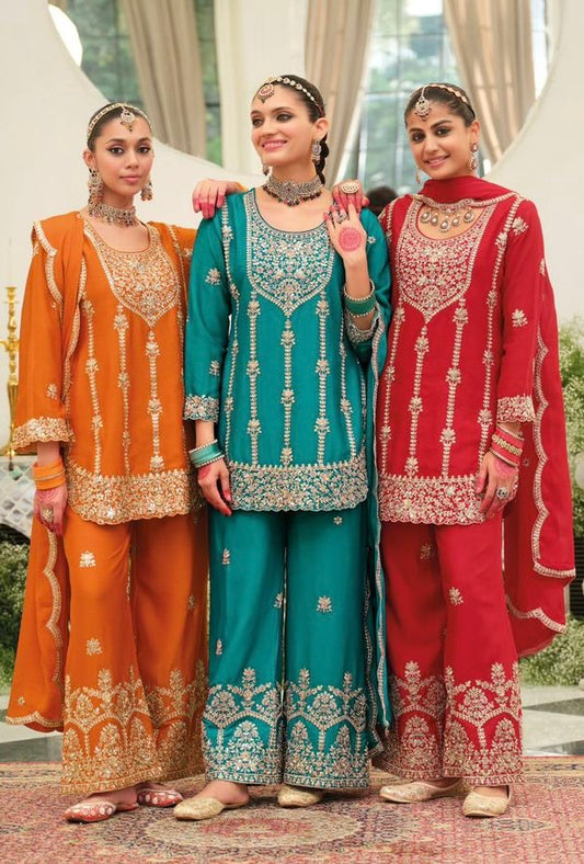 Kopal 3-piece Chinon Suit