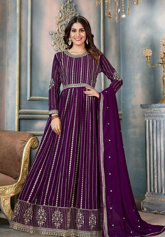 Purple Gown