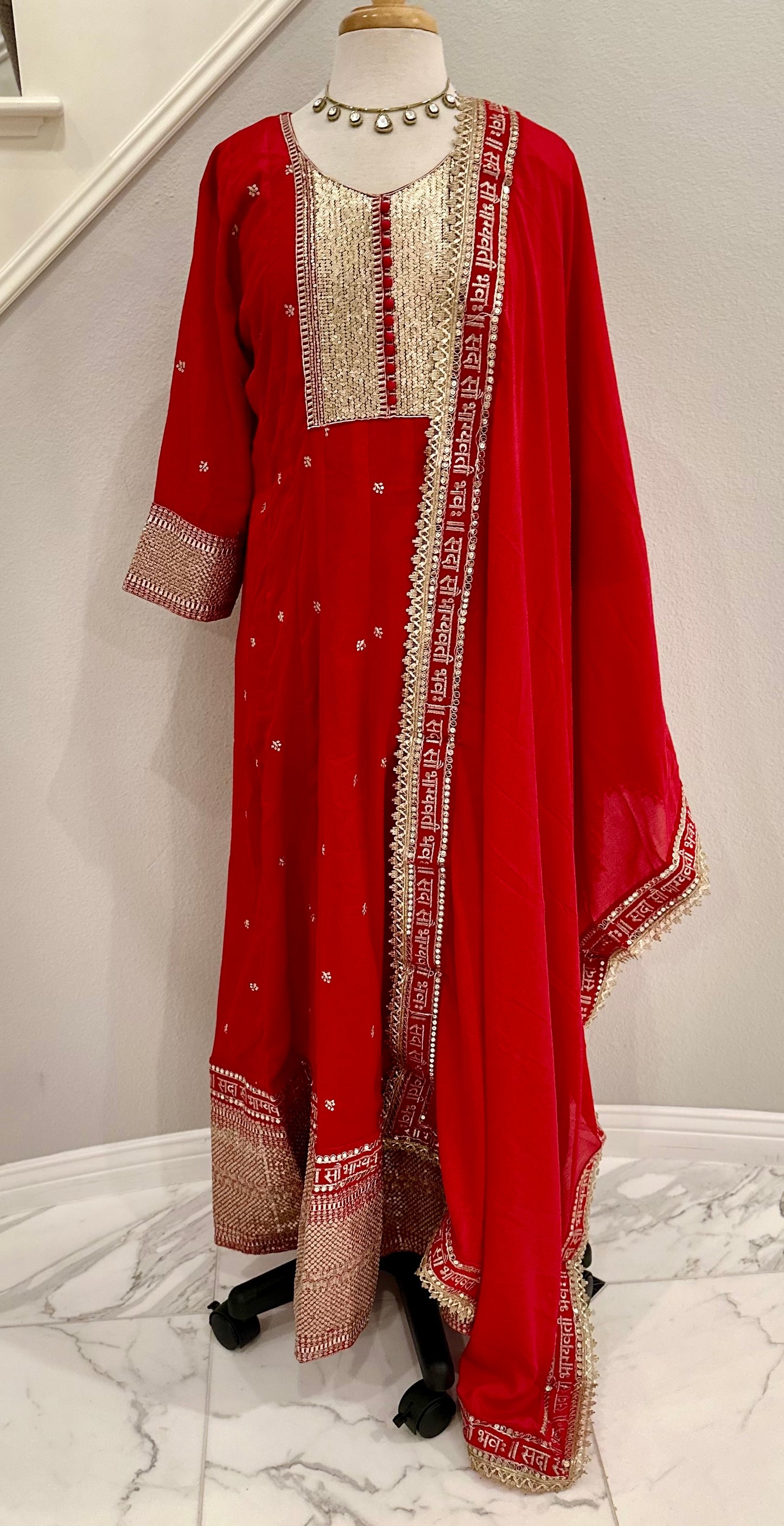 Suhaagan Gown