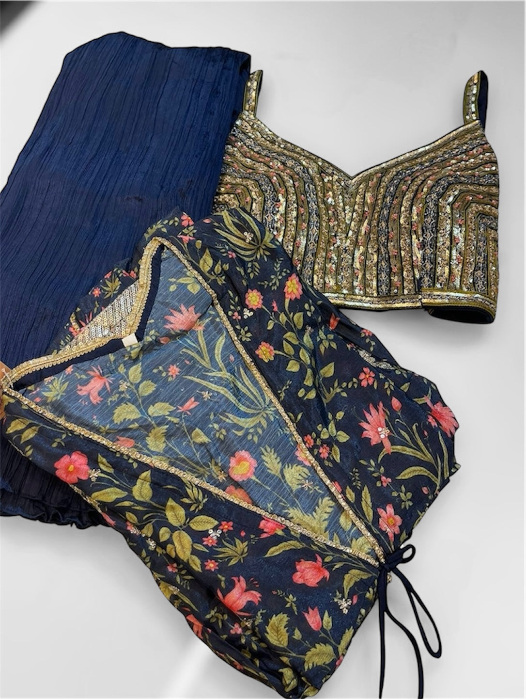 Kanika Palazzo Set with Shrug