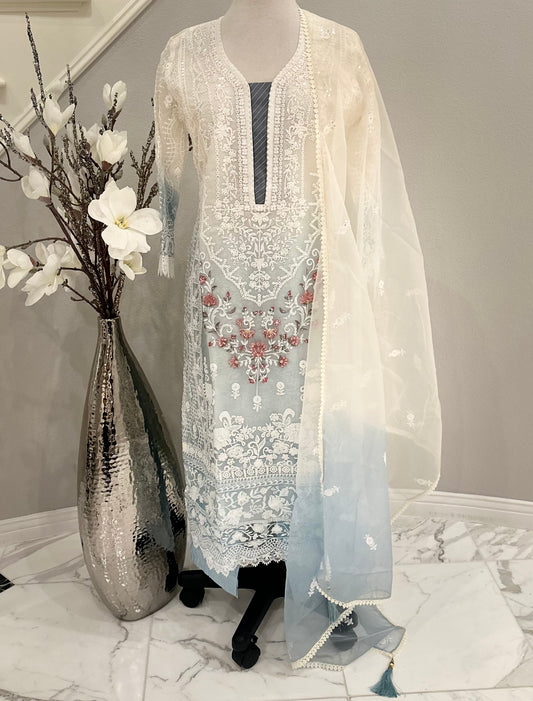 Schiffili Lace 3piece Suit