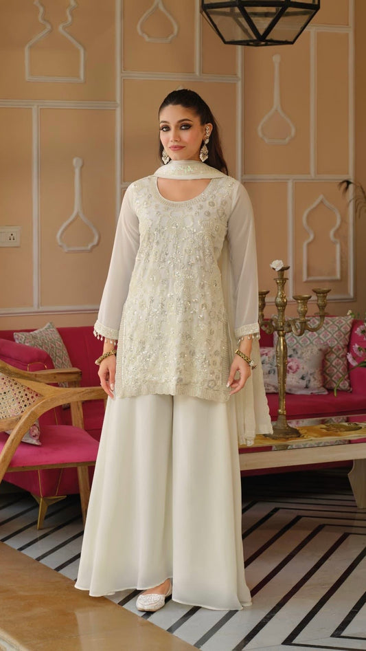 Camille - 2 piece Palazzo Suit