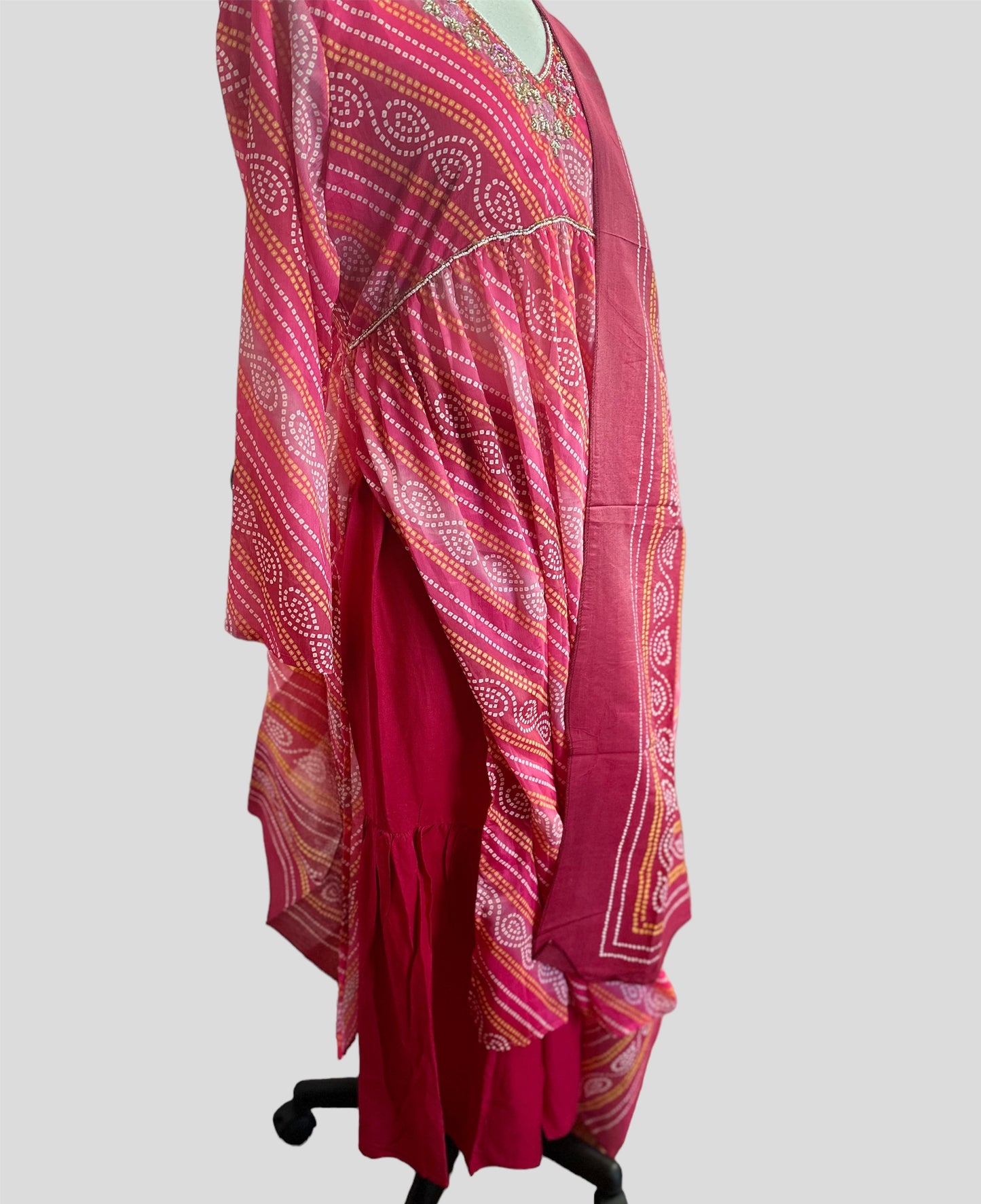 Chinnon Digital Print Alia Cut Sharara