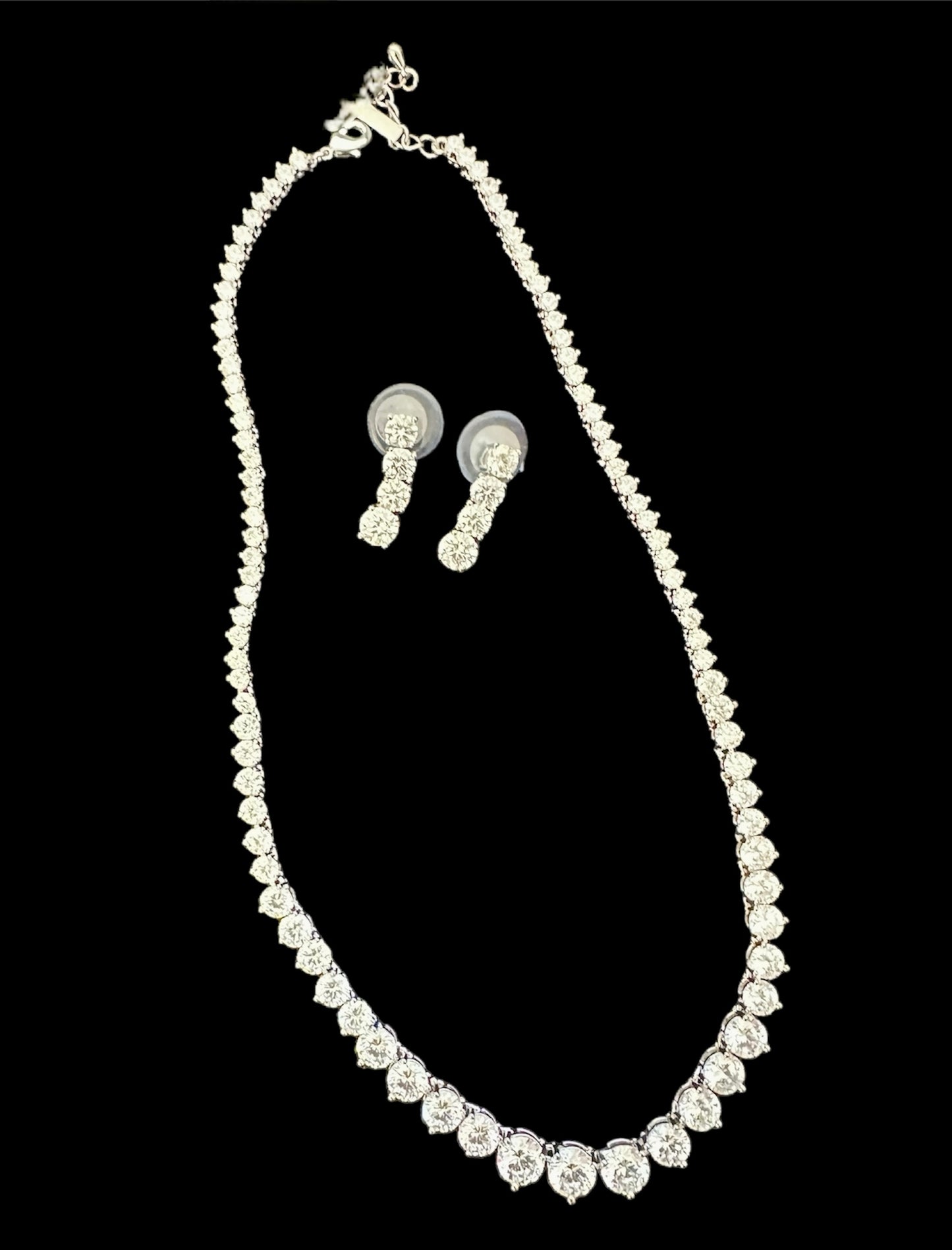 Tennis Necklace Set