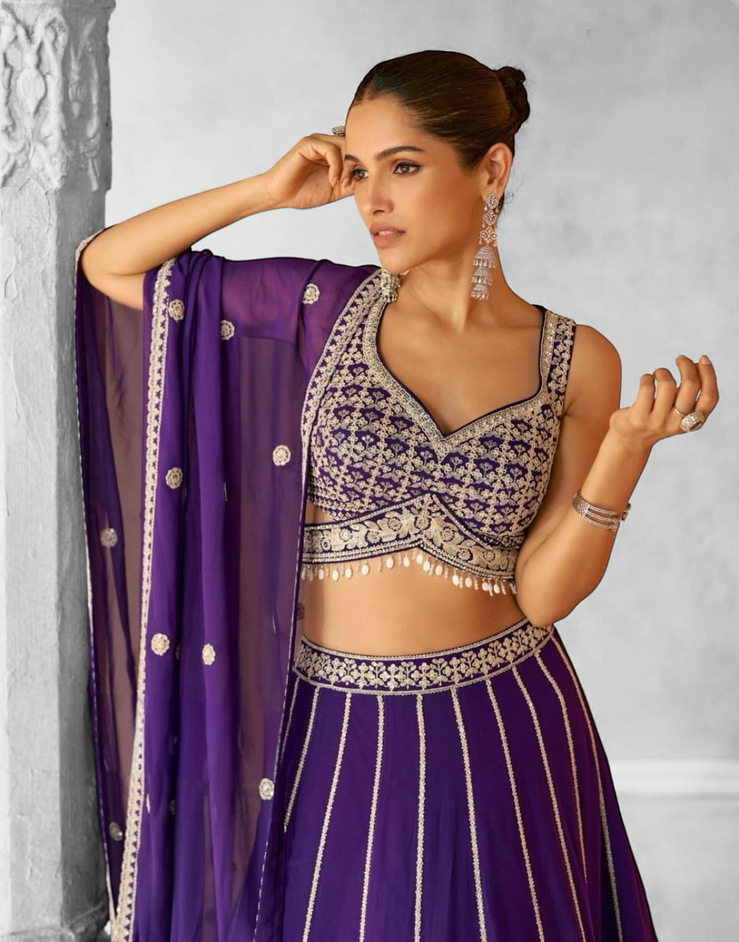 Mulberry Lehenga
