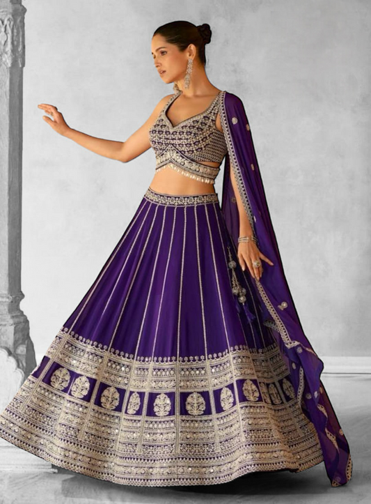 Mulberry Lehenga