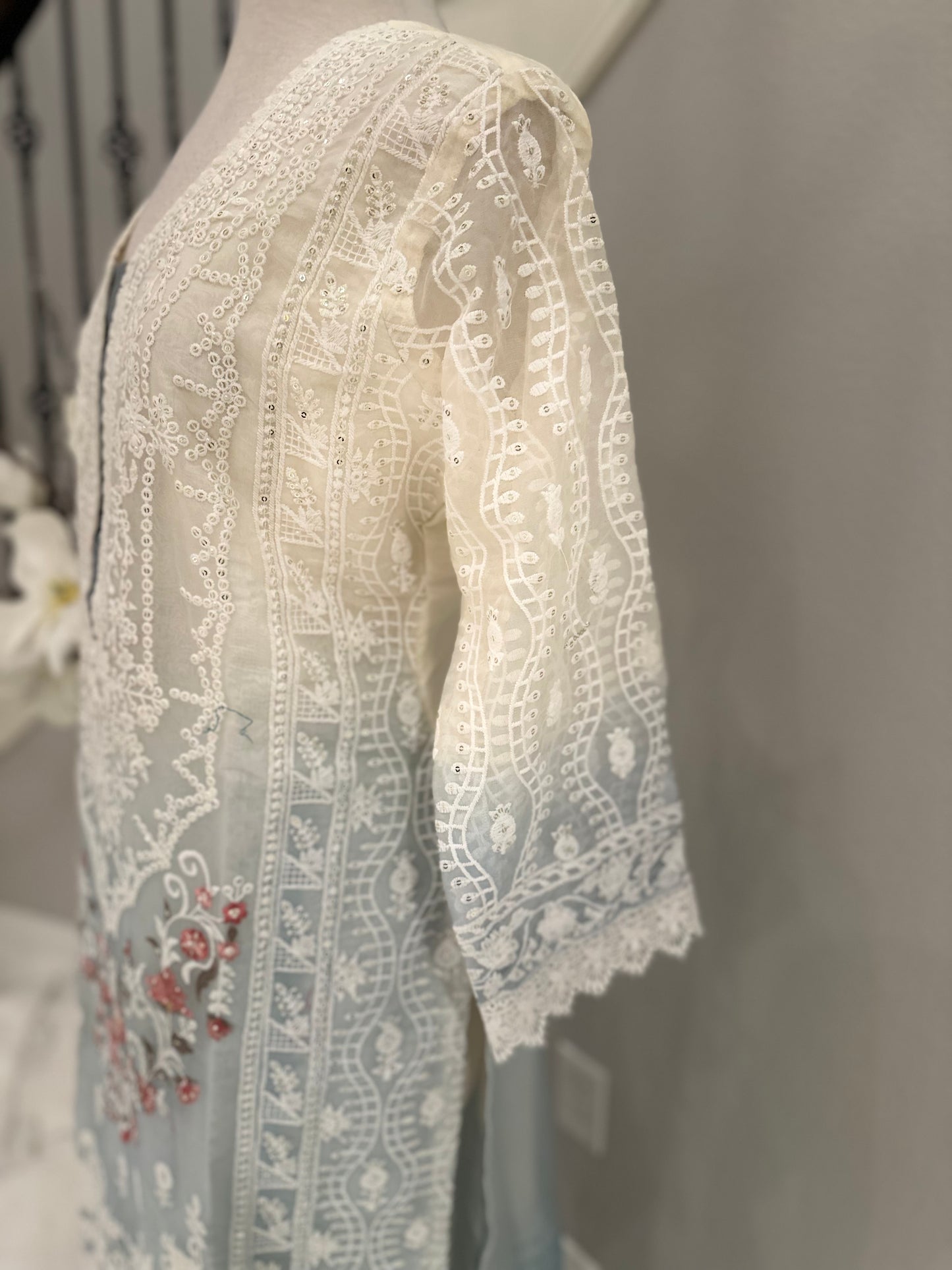 Schiffili Lace 3piece Suit