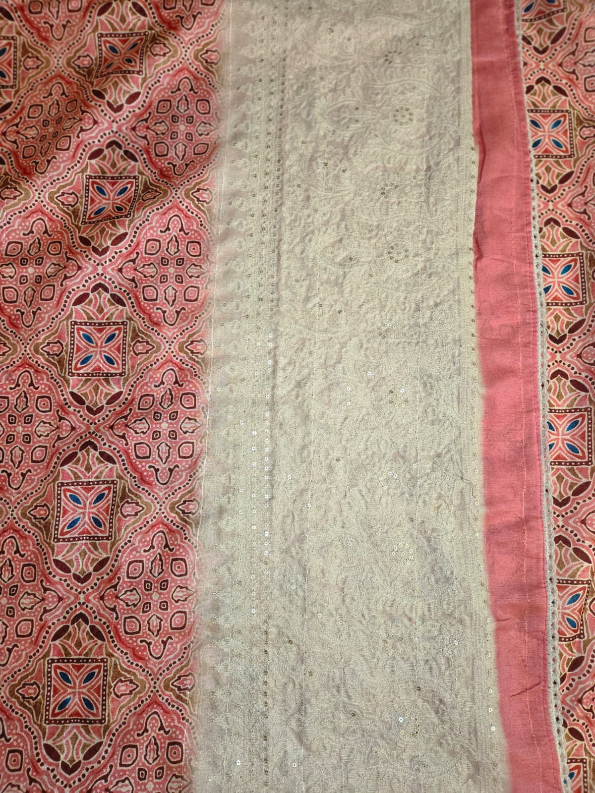 Tussar Silk and Handloom Saree with Ready Blouse