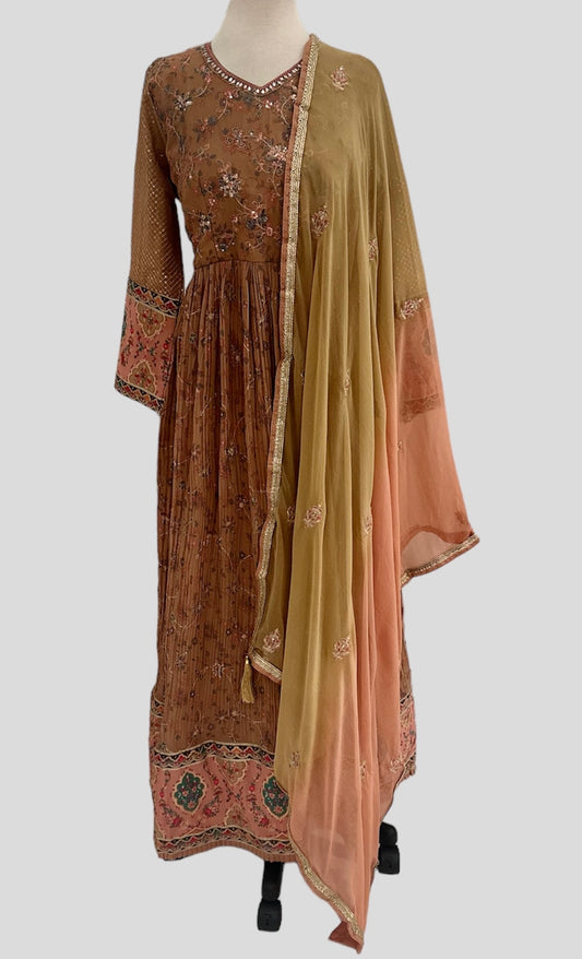 Sahara Rose Georgette Gown