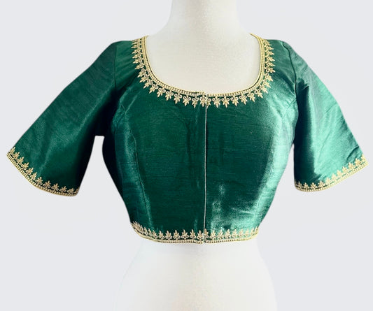 Mulbury Silk Saree Blouse