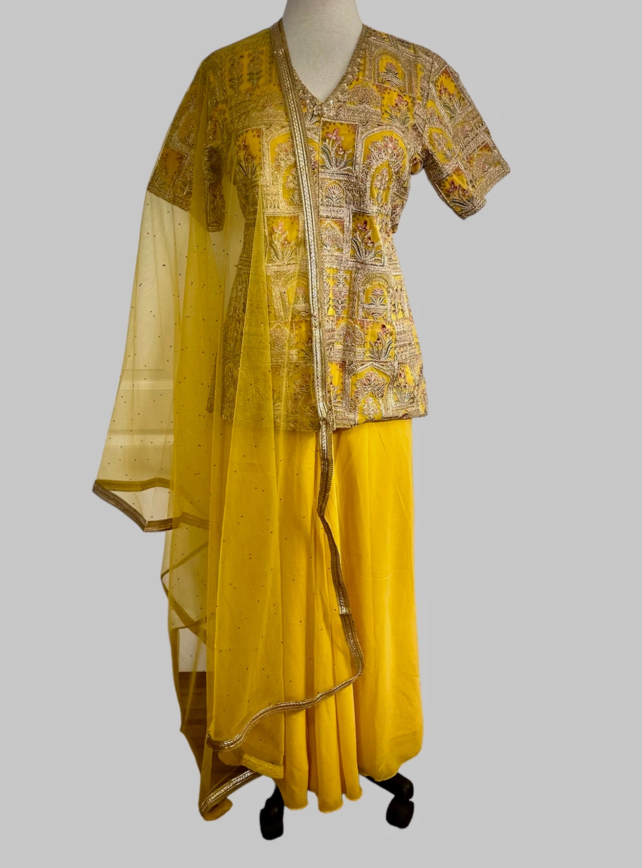 Begonia Short Top Palazzo Set