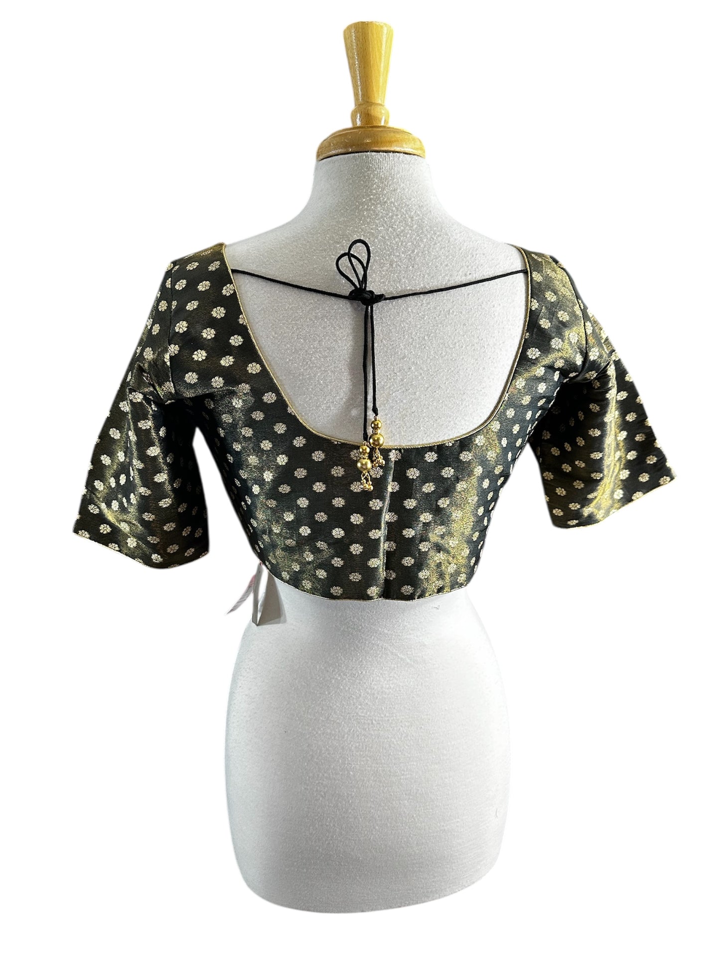 The Golden Mirage Tissue Blouse