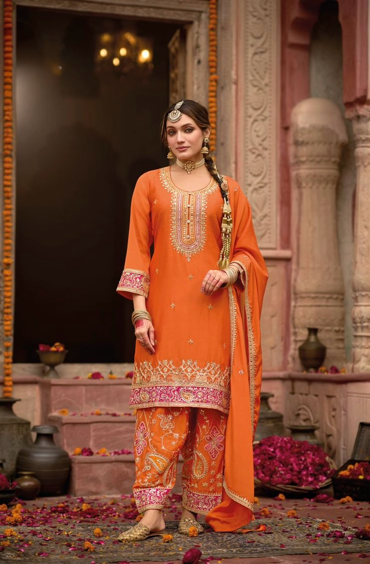 Simran 3-piece Suit – Poshaq Design Studio