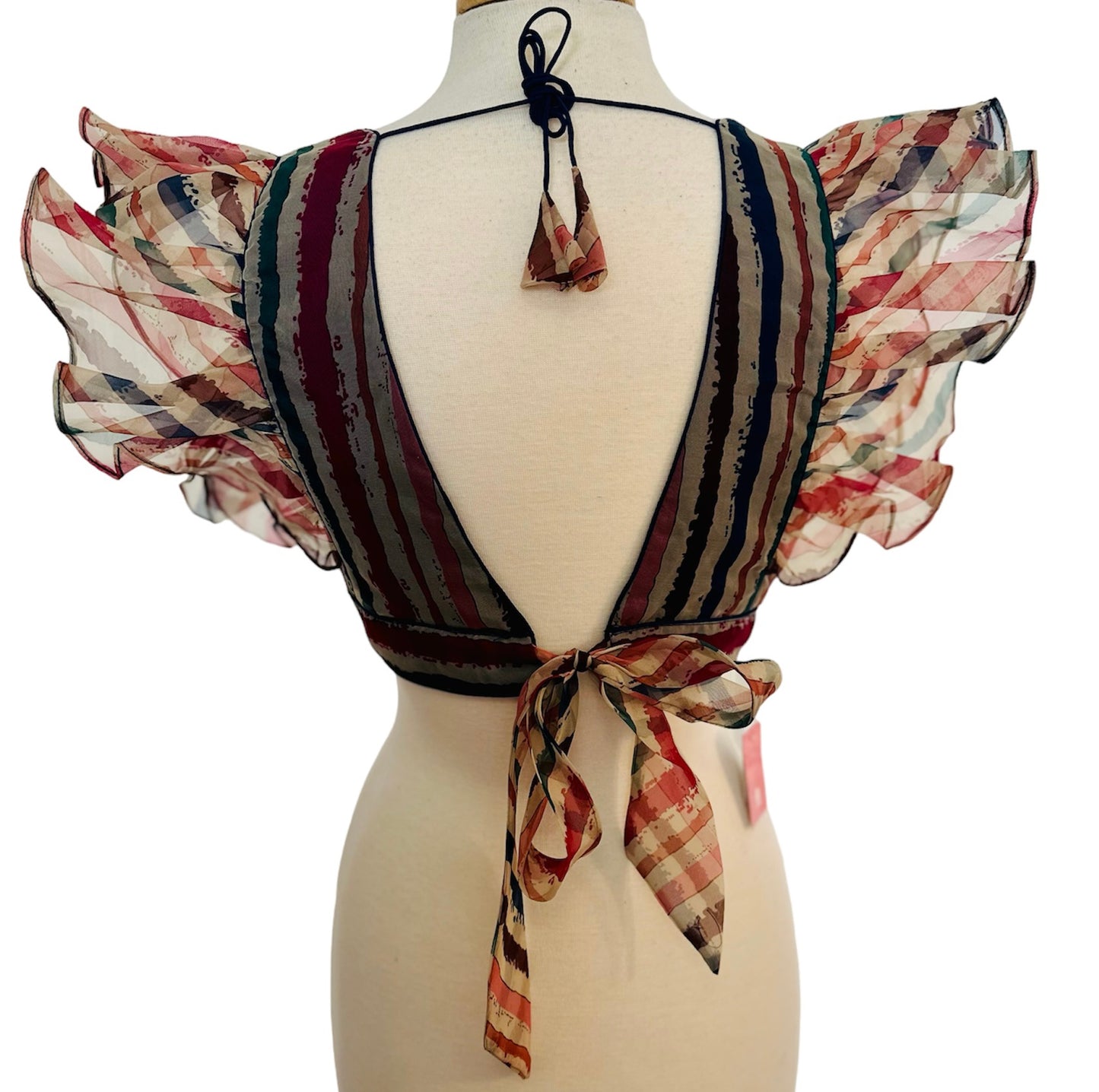 Organza Crop Top