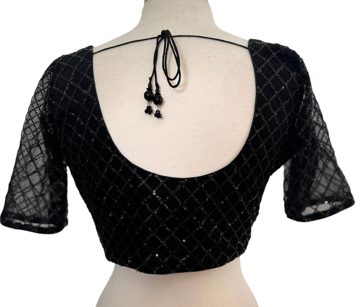 Fancy Net Sequins Blouse
