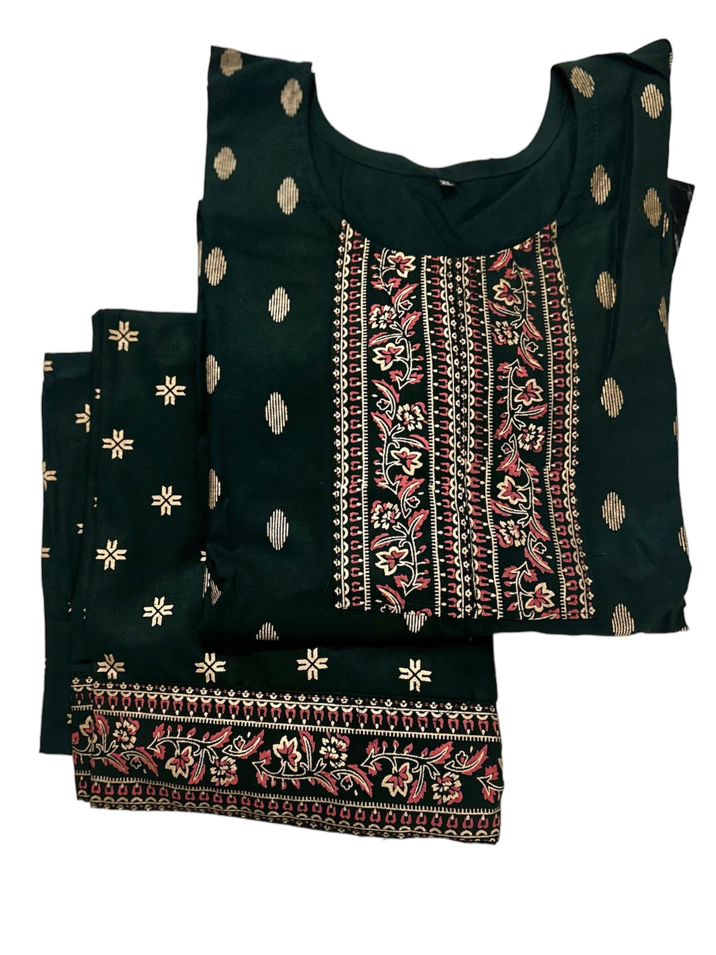 Foil Print Kurta Palazzo Set - 2 piece